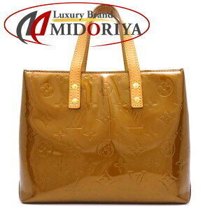 Louis Vuitton Vernis Patent Reed Tote Bag Bron White